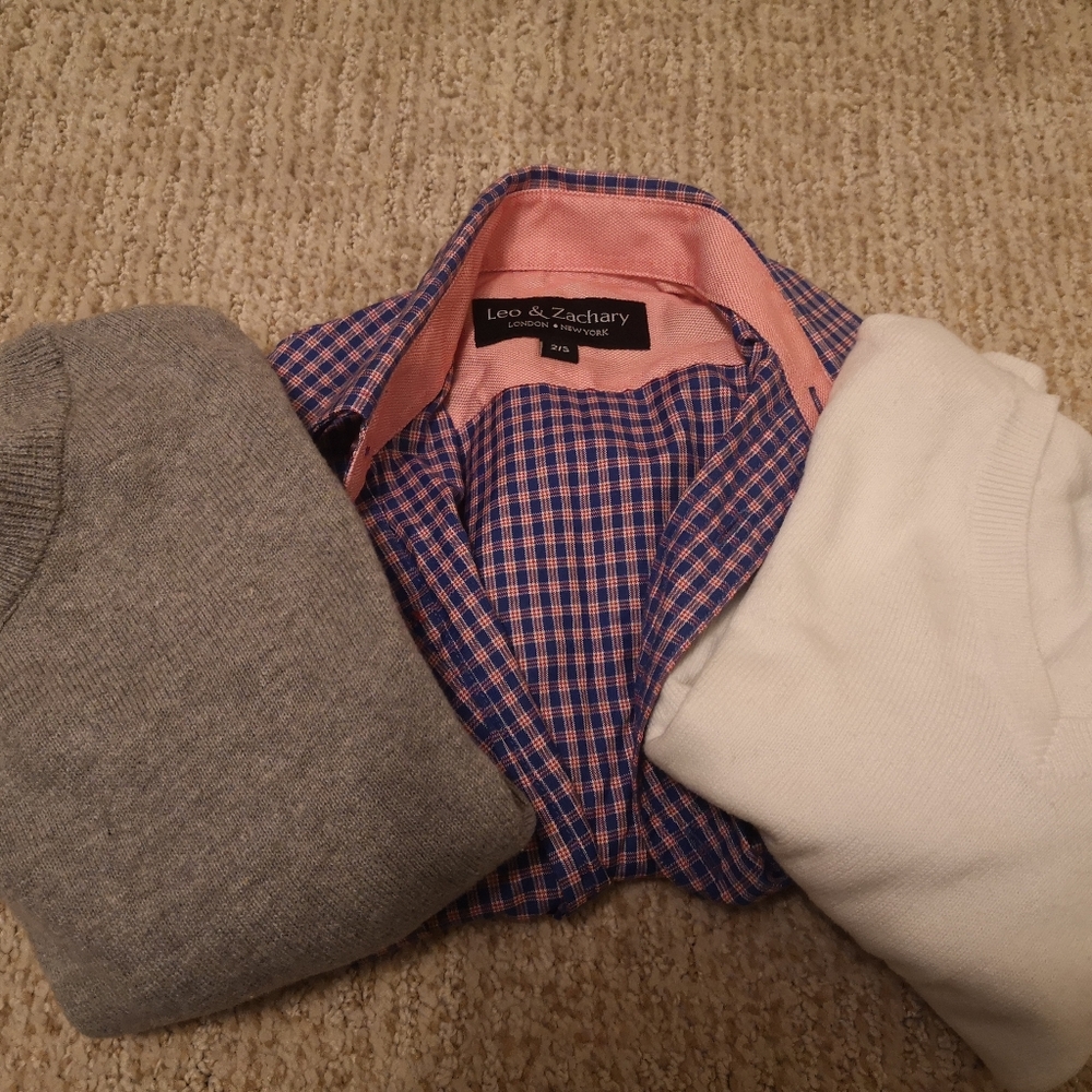 2T Ralph Lauren Polo Leo and Zachary tops button down